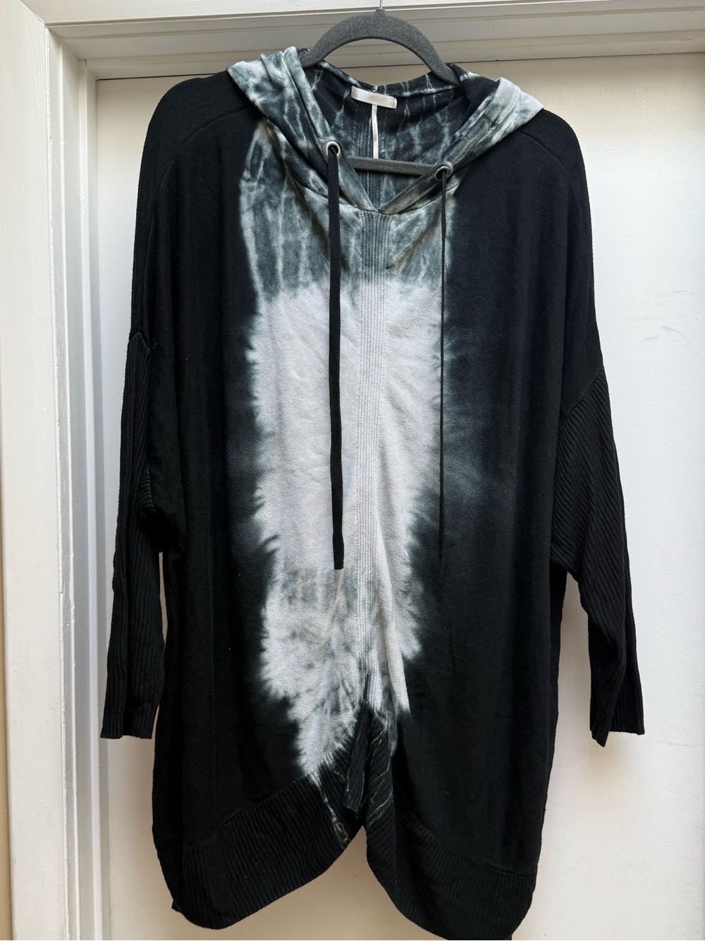 StitchDrop Tie-Dye Hooded Pullover Tunic